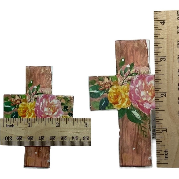 Bella Villa Oil Fragrance Warmer Spiritual Religious Cross Spring Easter Plug In - Picture 9 of 14